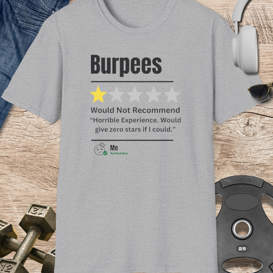 Burpees Review T-Shirt