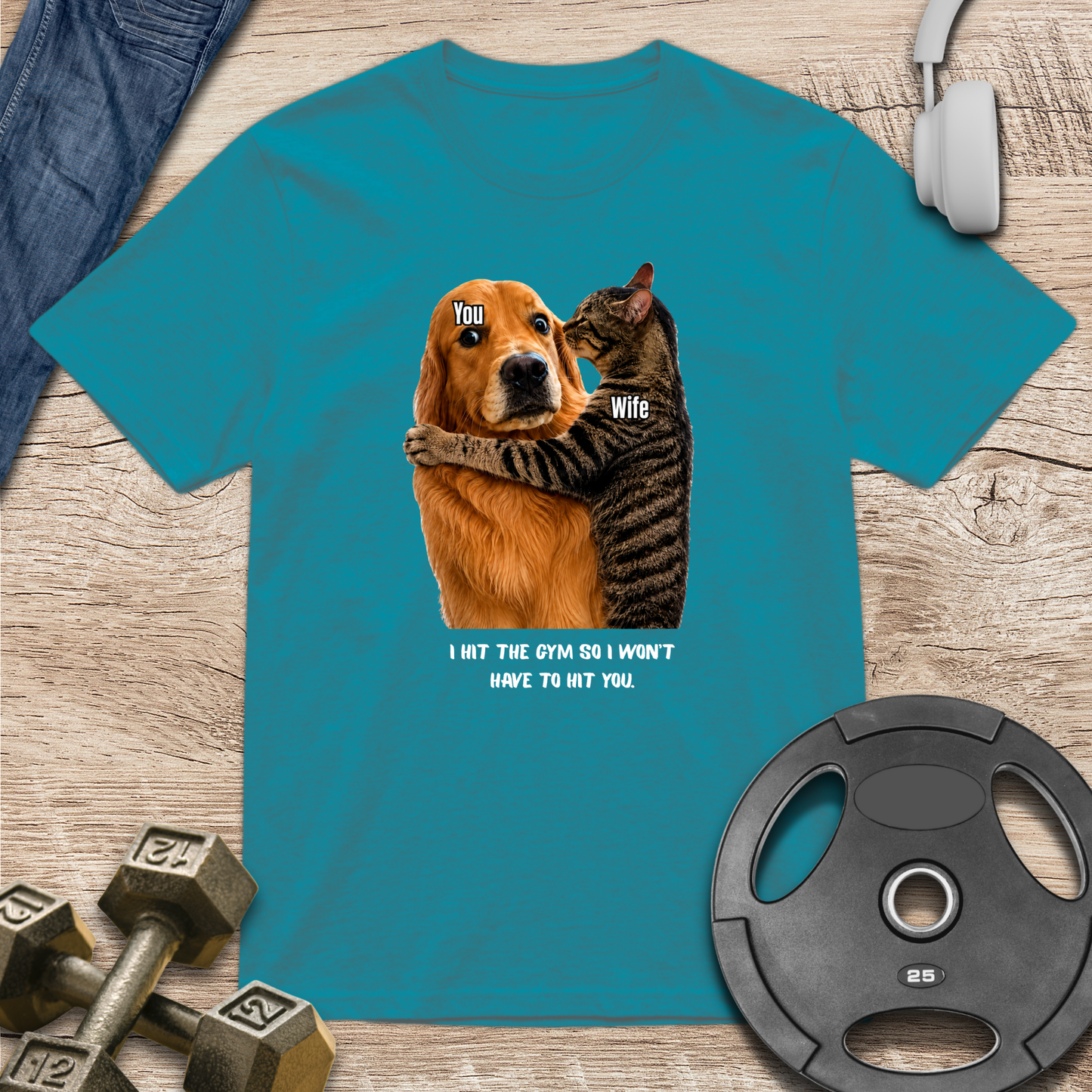 Gym Marriage Humor T-Shirt