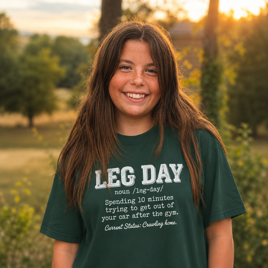 Leg Day Crawl Home T‑Shirt