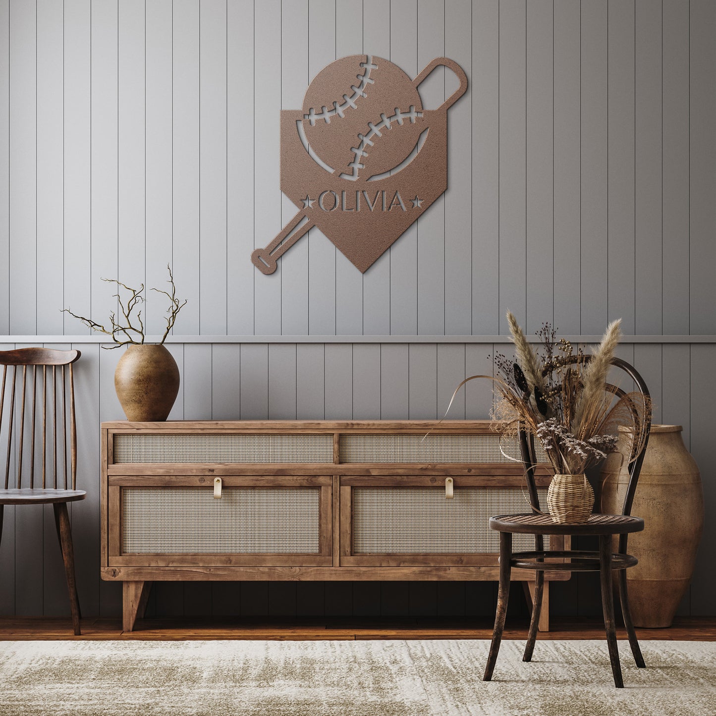 Passion | Personlised Baseball Metal Sign