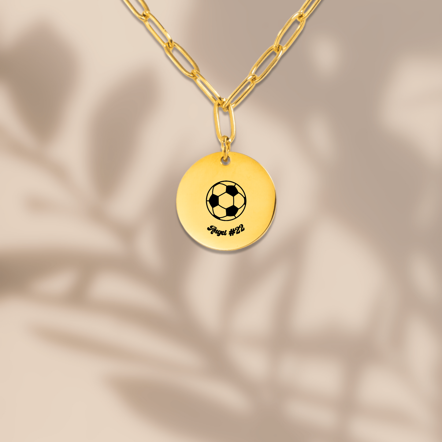 Custom Sport Coin Necklace