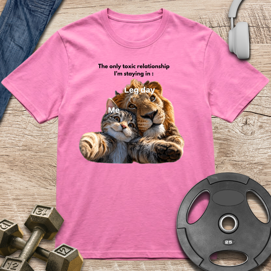 Leg Day vs Me Meme T-Shirt