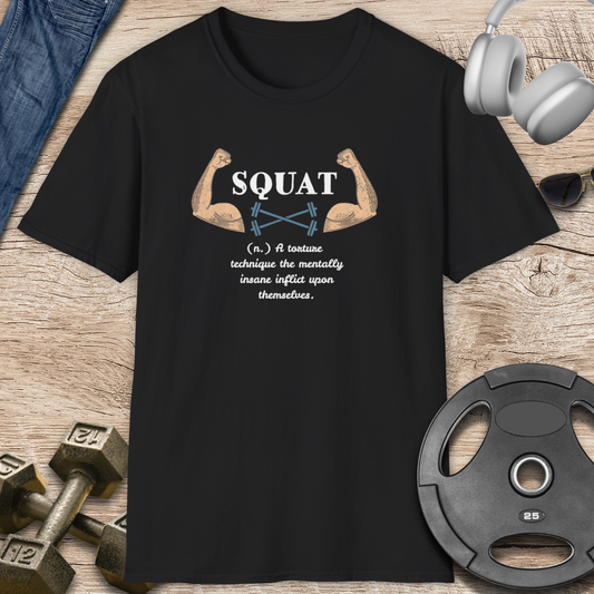 Squat Definition T-Shirt