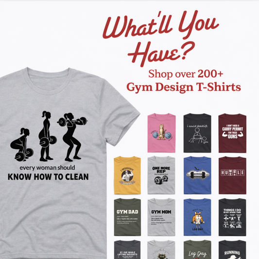 Best Sarcastic & Funny Fitness Shirts for Adults Over 30