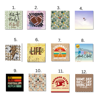 12 Great Wall- Football (Set of 2, 4, 12)