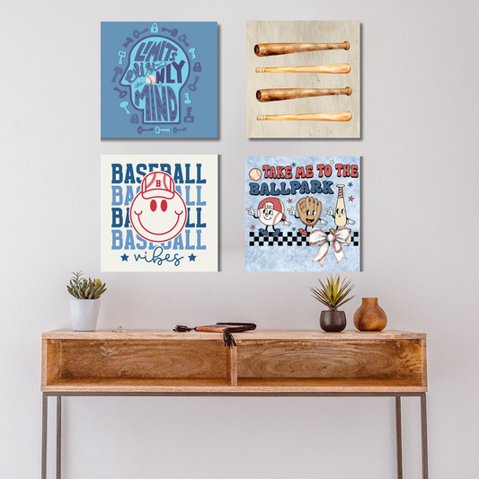 12 Great Wall- Baseball (Set of 2, 4, 12)