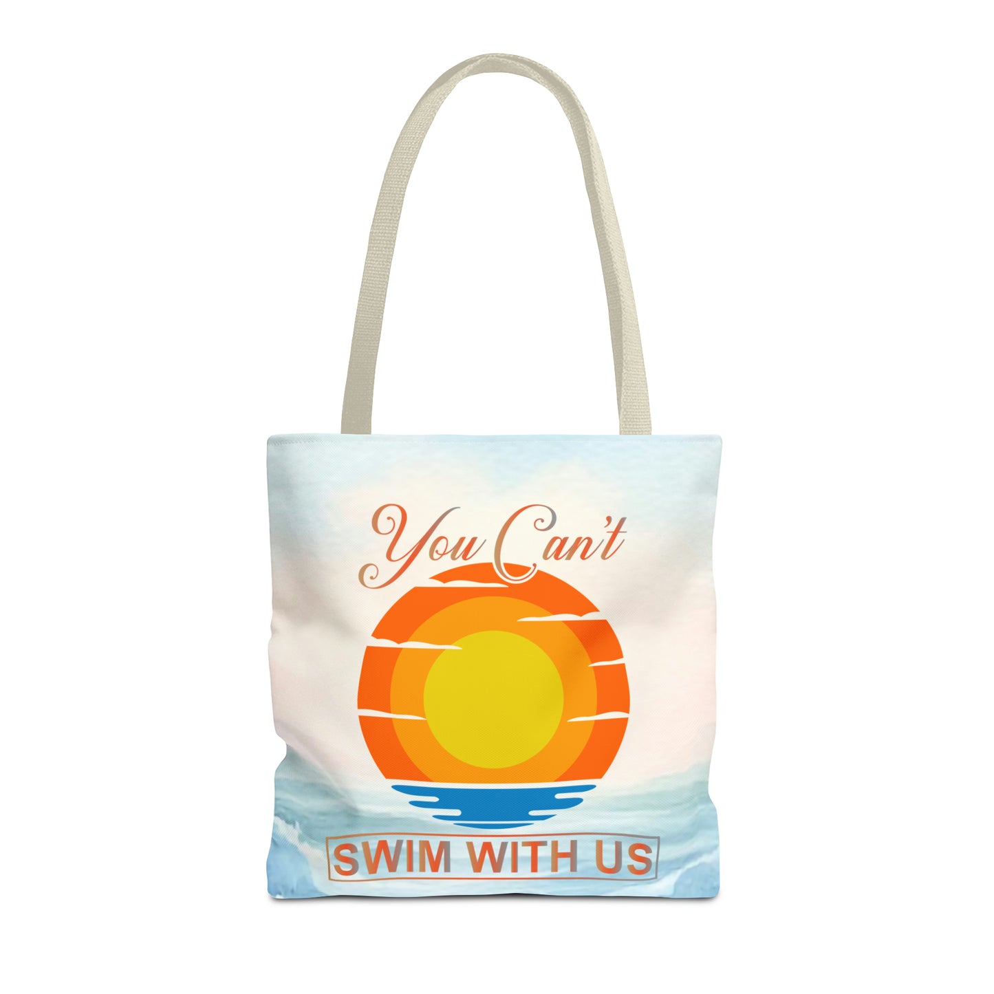 Witty Swimming Tote Bag