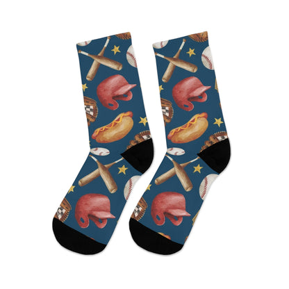 Basement Stadium Dark Blue Socks