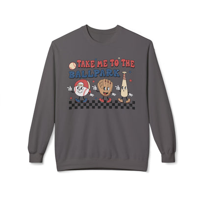 Take'Me to the BallPark Baseball Sweatshirt