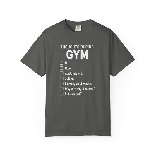 Gym Thoughts Vintage Wash T-Shirt