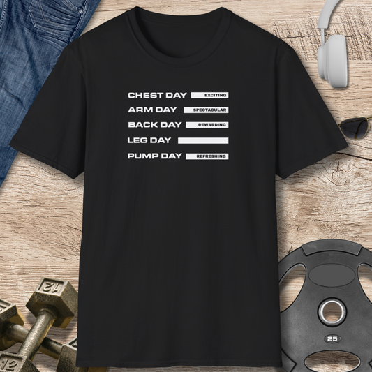 Chest, Arm, Back, Leg, Pump T-Shirt