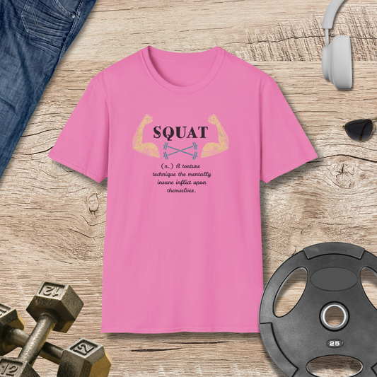 Squat Definition T-Shirt