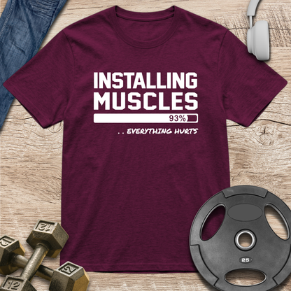 Installing Muscles T‑Shirt