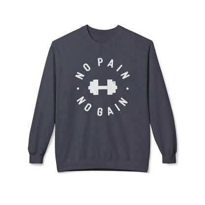 No Pain No Gain Dumbbell Sweatshirt