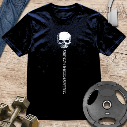 Skull Strength Through T-Shirt
