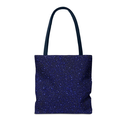Personalized Name Cute Cat Float Ocean Starry Sky Tote Bag