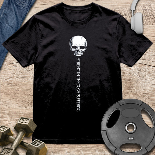 Skull Strength Through T-Shirt