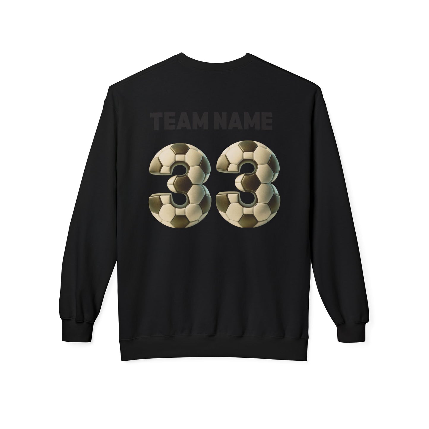 Personalised Your Name, Team Name & Number Sweatshirt