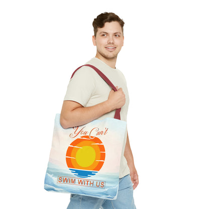 Witty Swimming Tote Bag