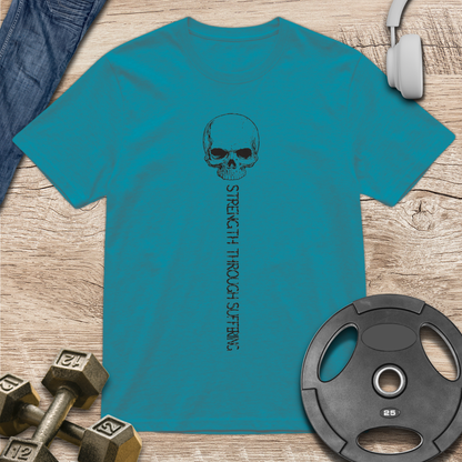 Skull Strength Through T-Shirt