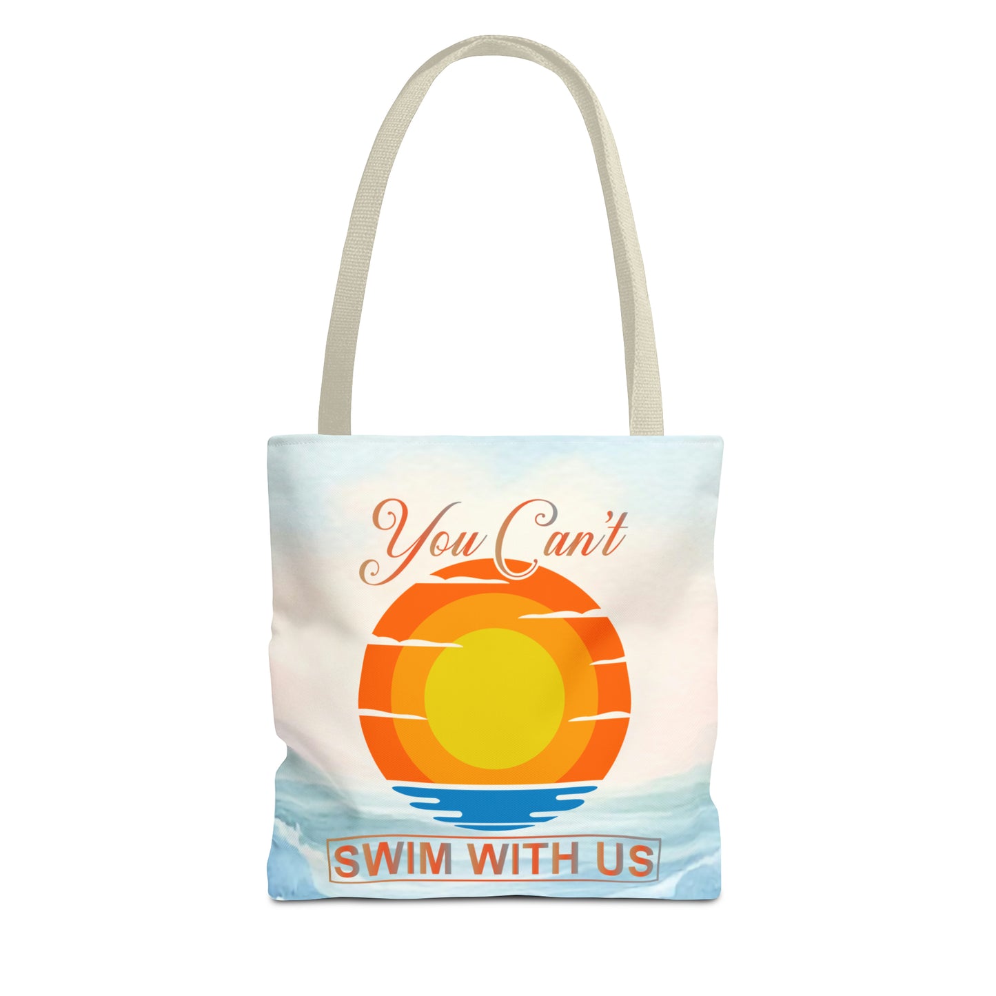 Witty Swimming Tote Bag