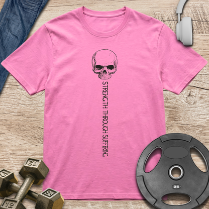 Skull Strength Through T-Shirt