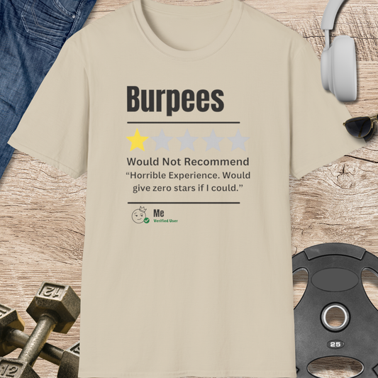 Burpees Review T-Shirt