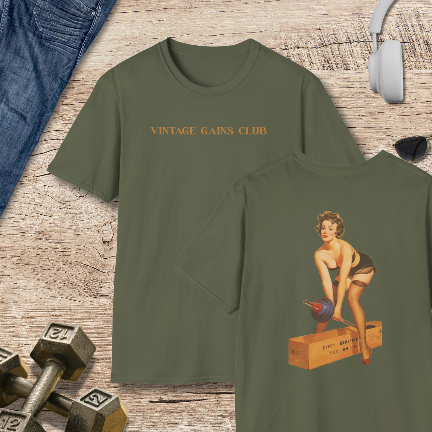 Vintage Gains Club T-Shirt