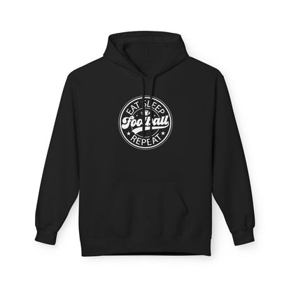 Classic Eat Sleep Football Repeat Hoodie