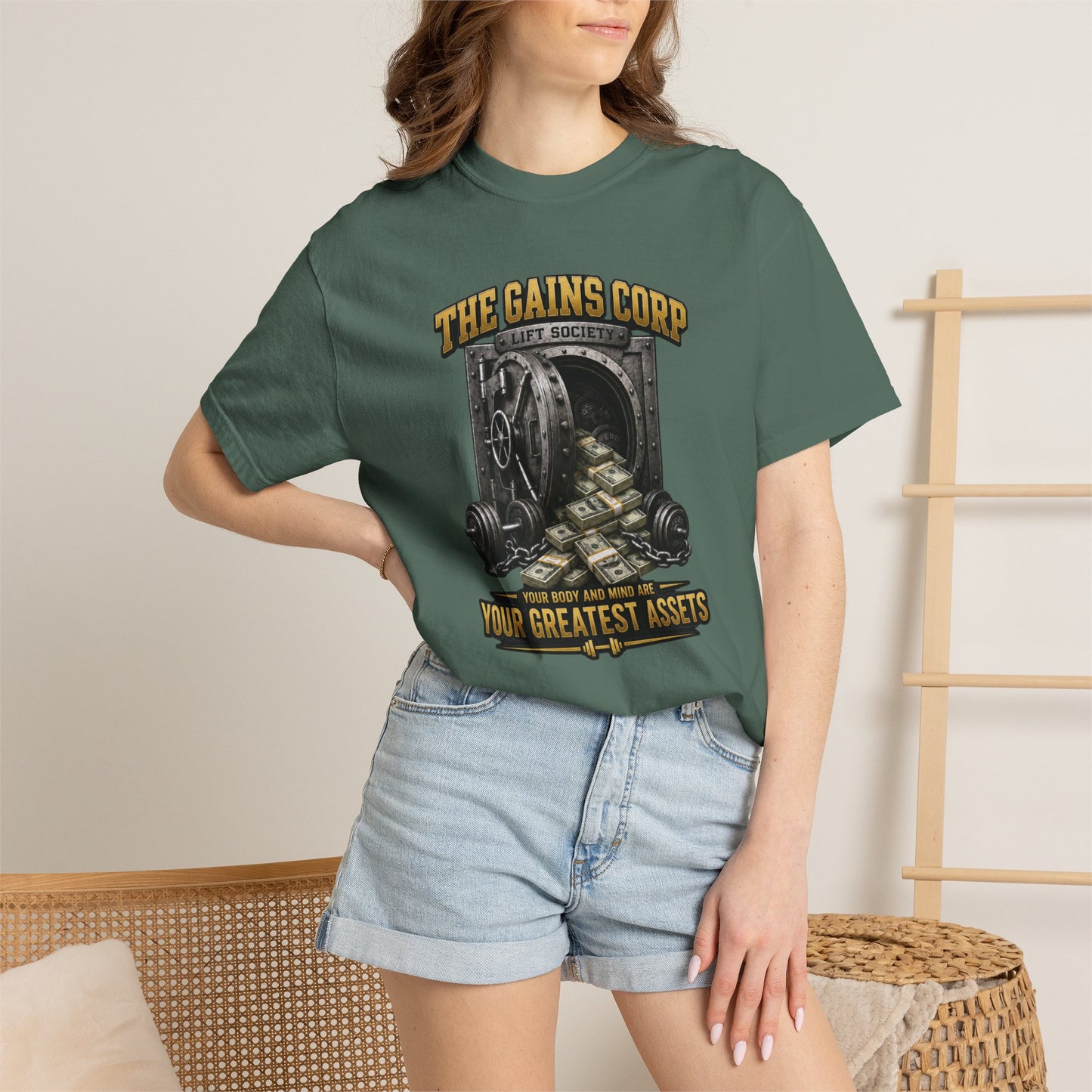 Your Greatest Asset Vintage Wash T-shirt