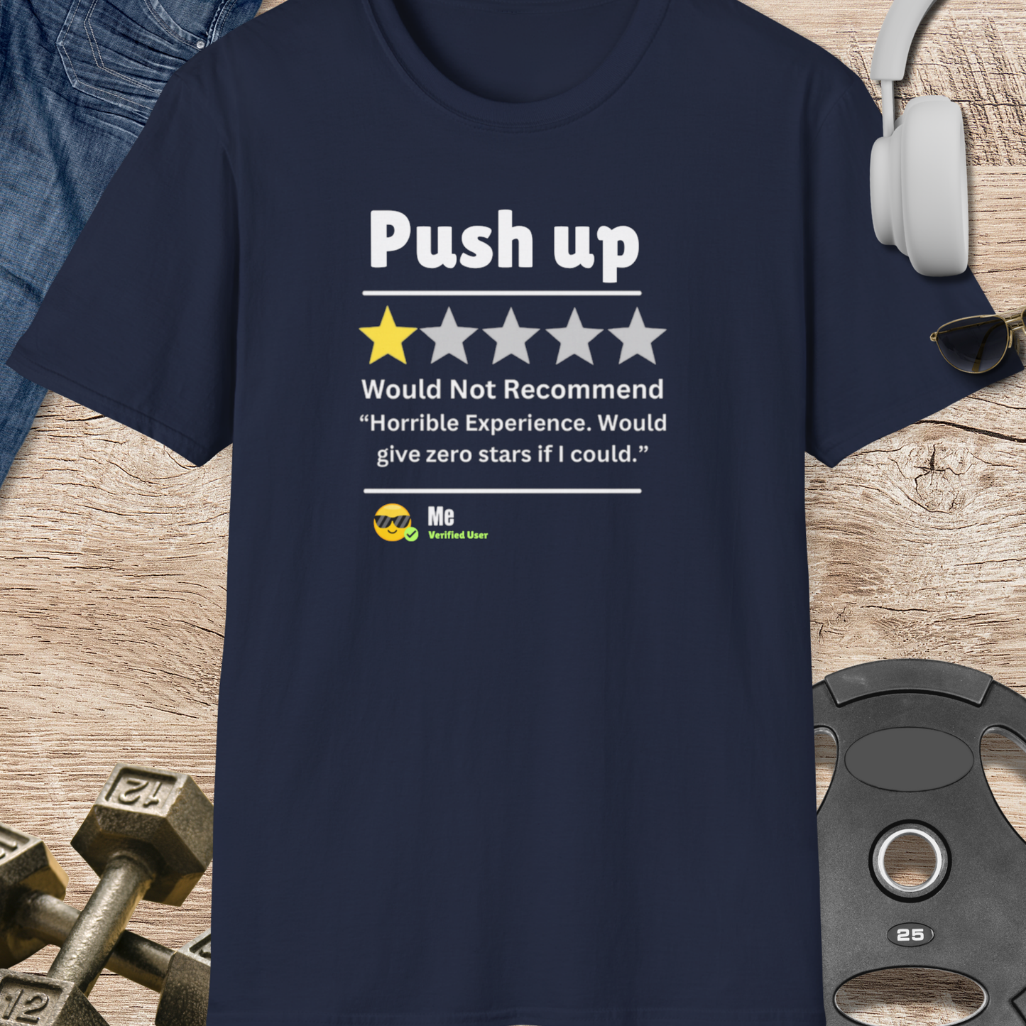 Push Up Review T-Shirt