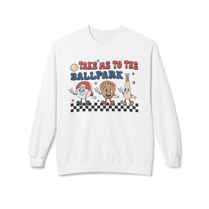 Take'Me to the BallPark Baseball Sweatshirt