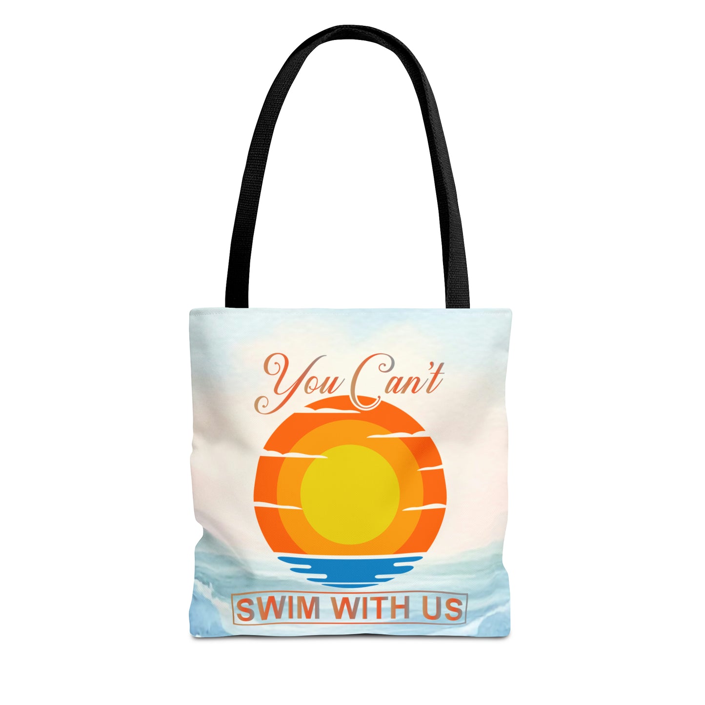 Witty Swimming Tote Bag