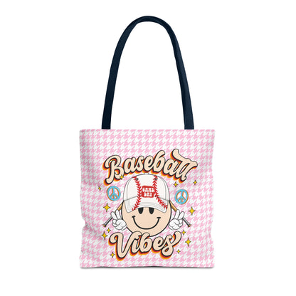 Cute Baseball Vibes Tote Bag