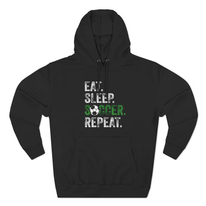 Eat Sleep Soccer Repeat Hoodie