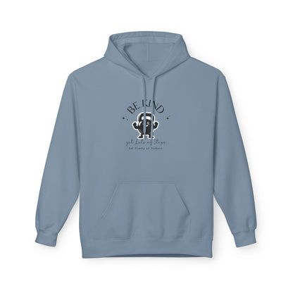 Be Kind Funny Kettlebell Hoodie
