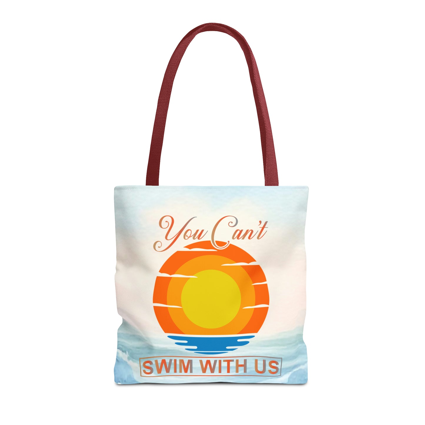 Witty Swimming Tote Bag