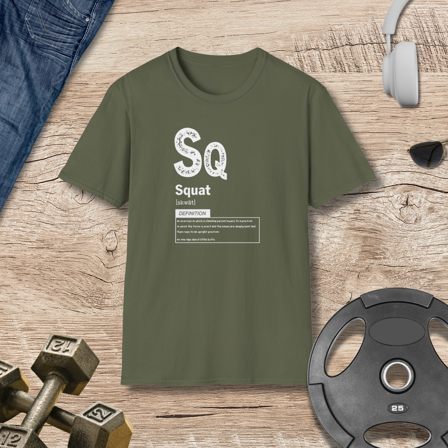 SQ Squat Definition T-Shirt