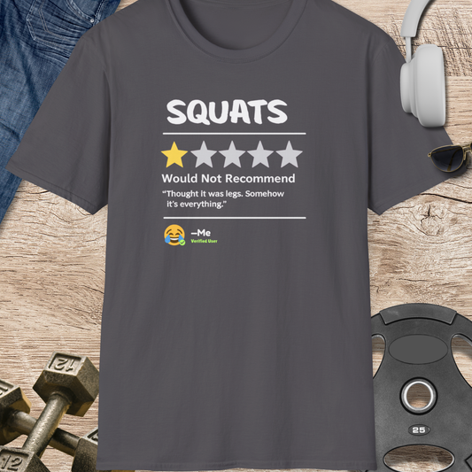 Squats Review T-Shirt