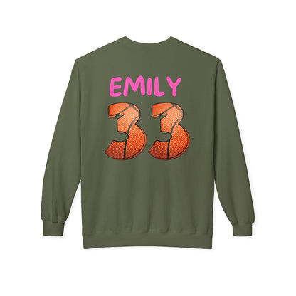 Personalized Basketball Mom Sweatshirt