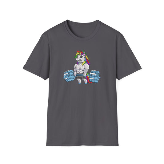 Rainbow Unicorn Deadlift T-Shirt