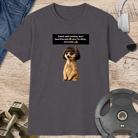 Meerkat Bob Wig T-Shirt