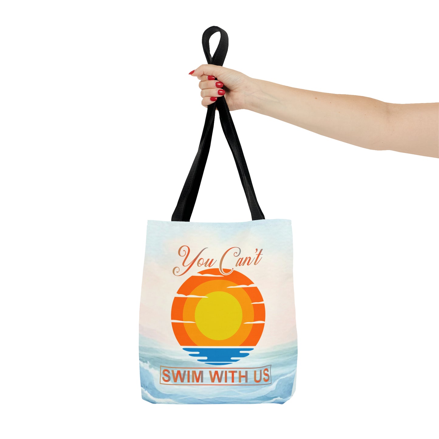 Witty Swimming Tote Bag