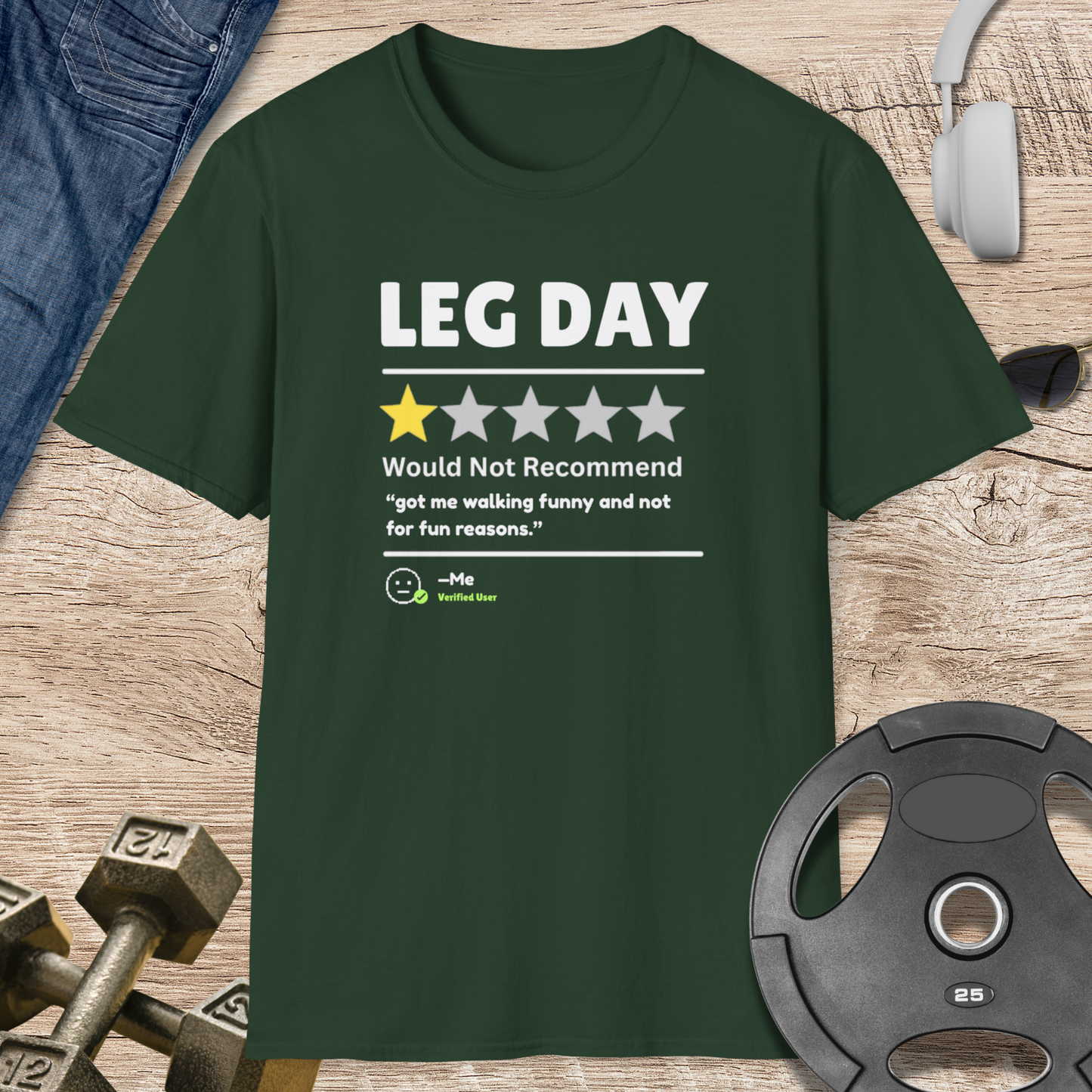 Leg Day Rating T-Shirt