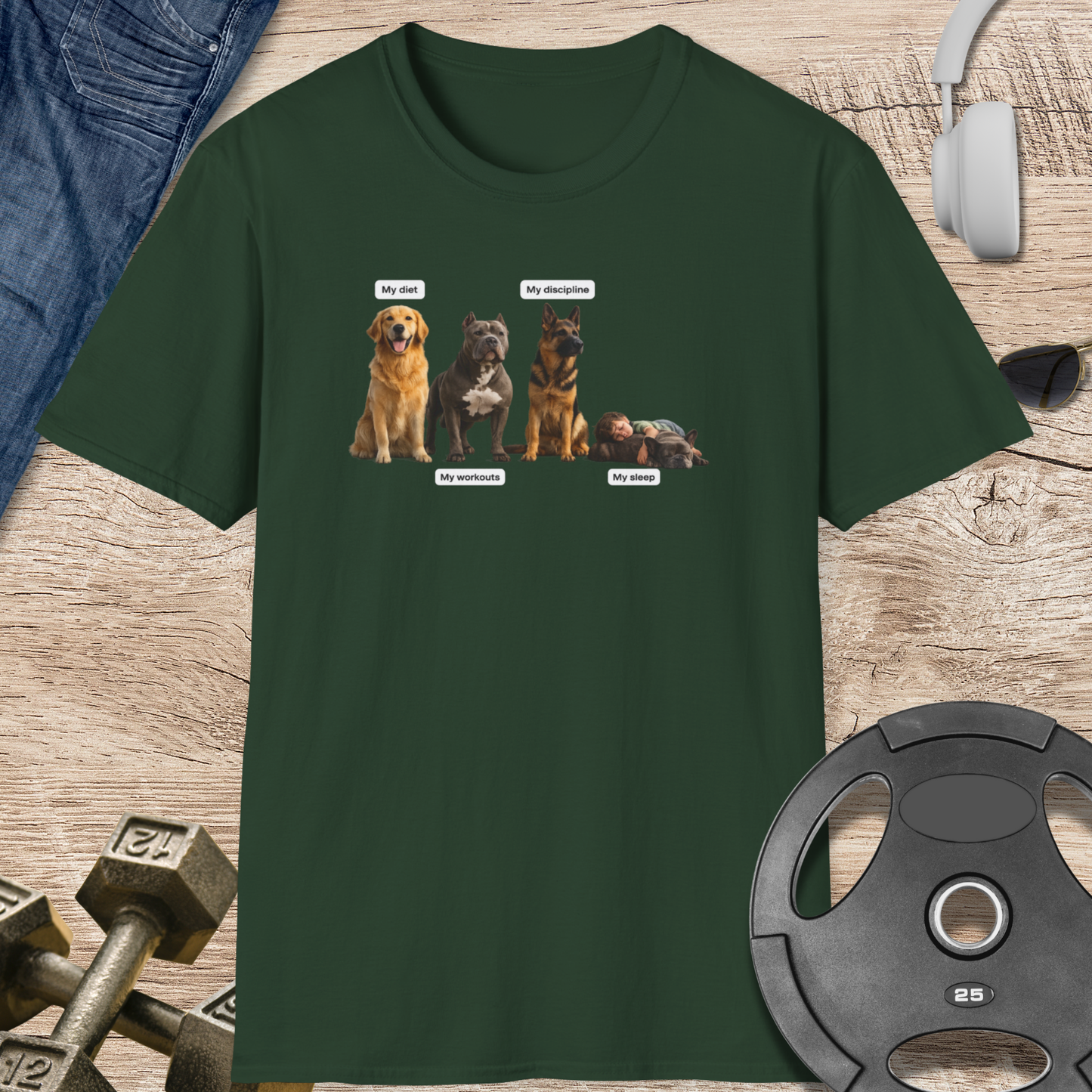 Dog Fitness T-Shirt