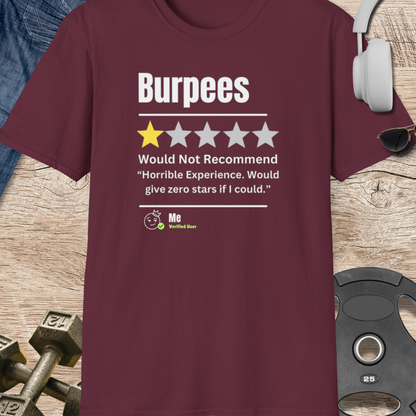 Burpees Review T-Shirt