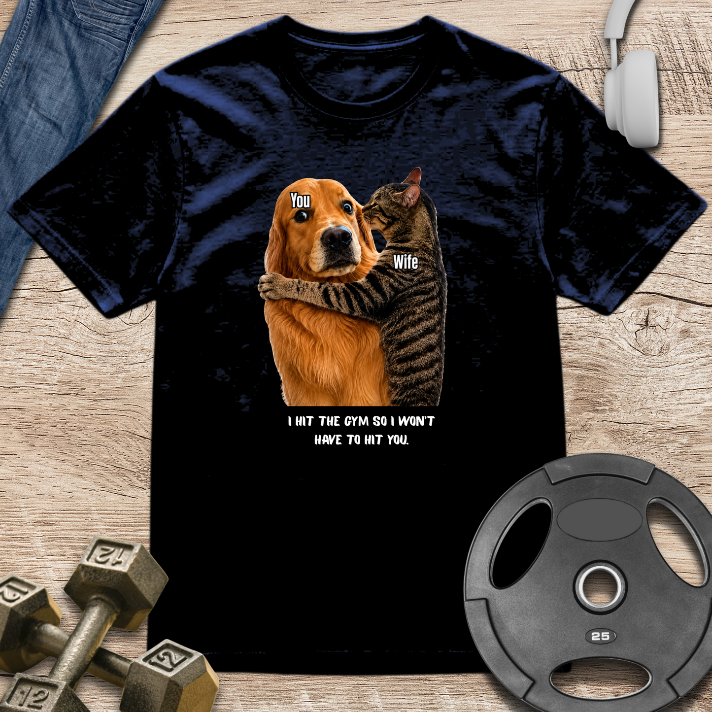 Gym Marriage Humor T-Shirt