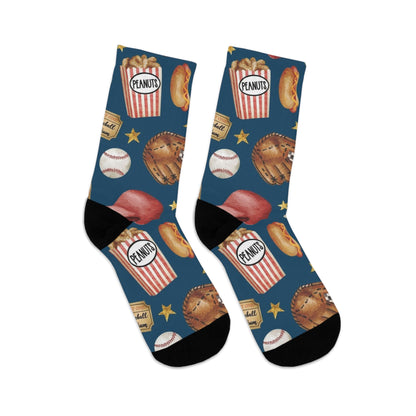 Basement Stadium Dark Blue Socks