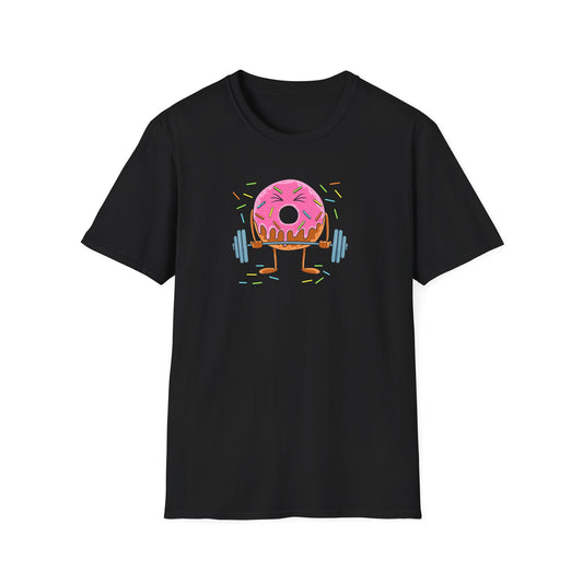 Funny Fitness Doughnut Deadlift T-Shirt
