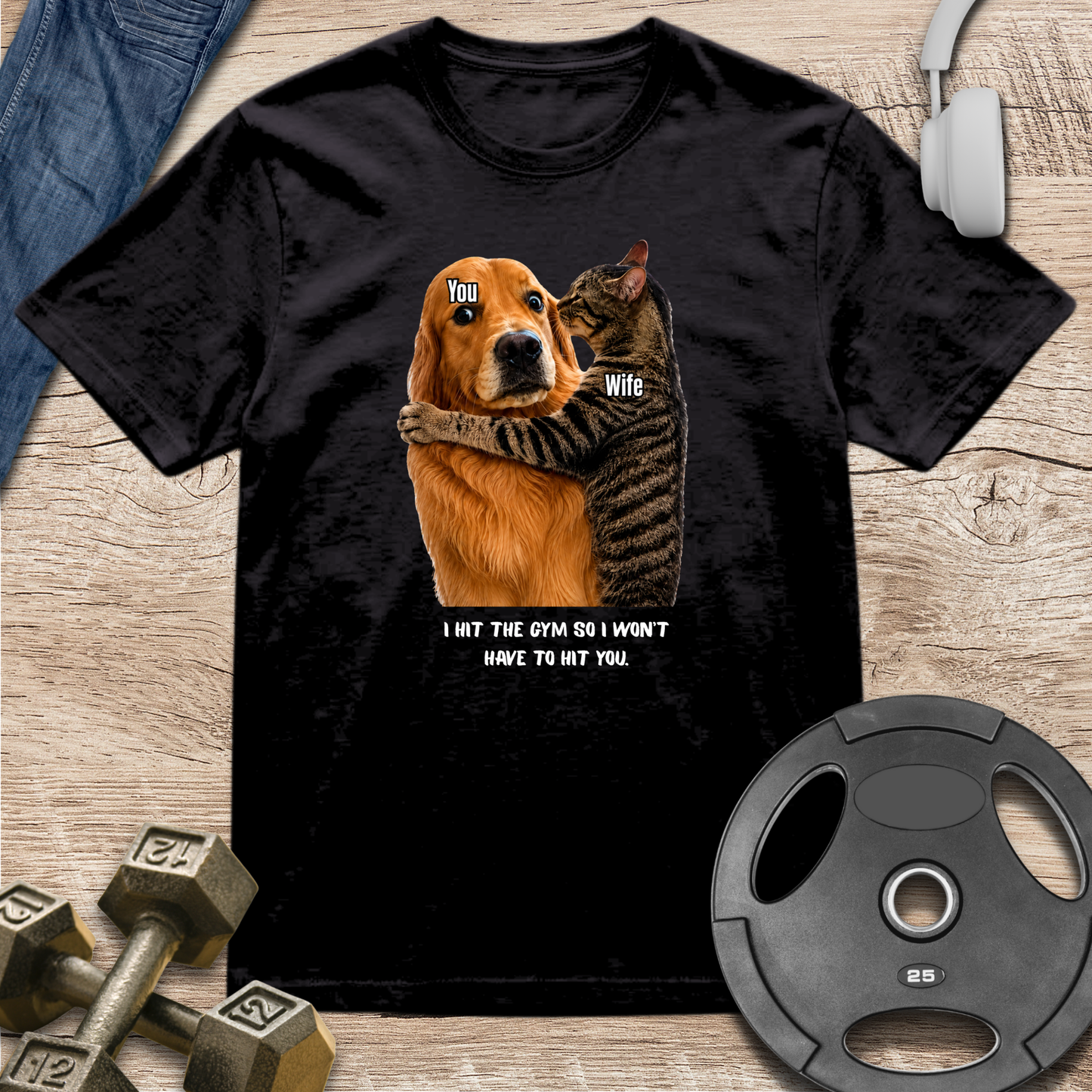 Gym Marriage Humor T-Shirt